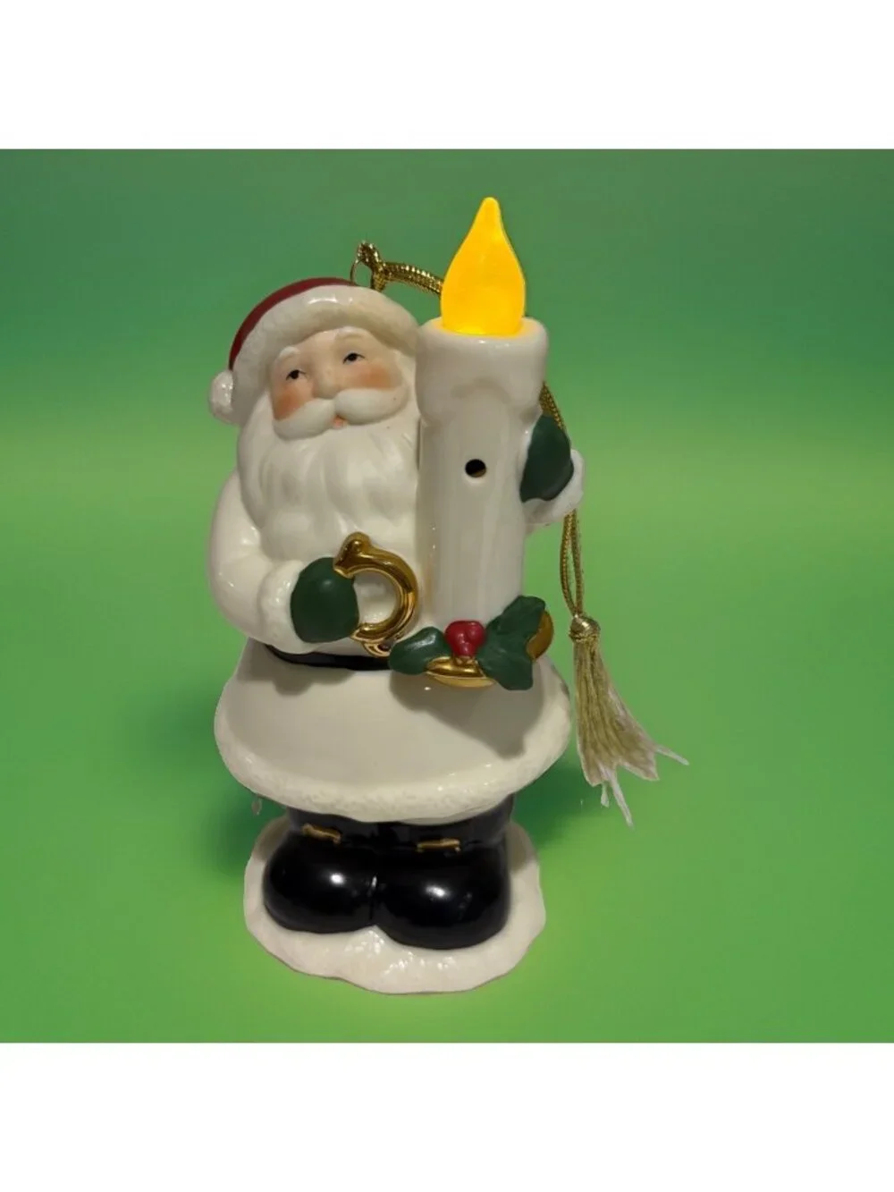Lenox Santa Claus Christmas Ornament Figurine 